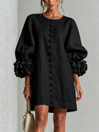 Rosalie Button-Down Mini Dress