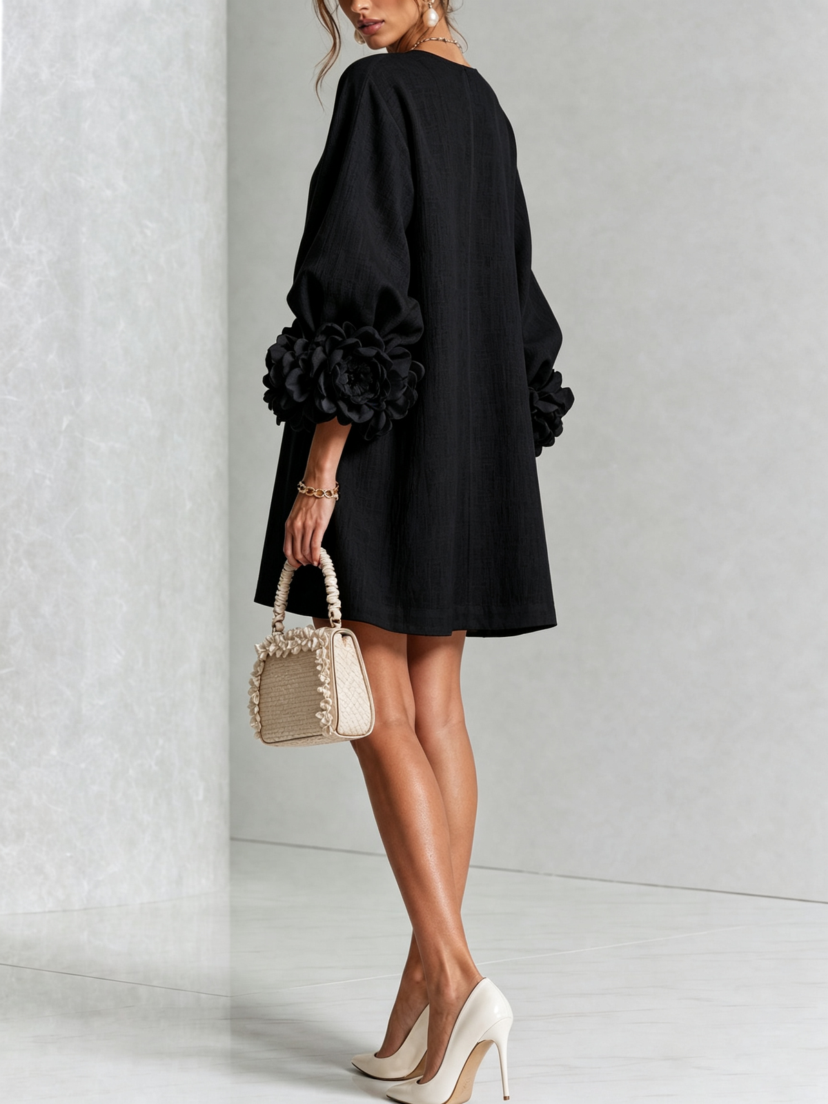 Rosalie Button-Down Mini Dress