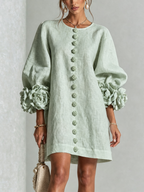 Rosalie Button-Down Mini Dress