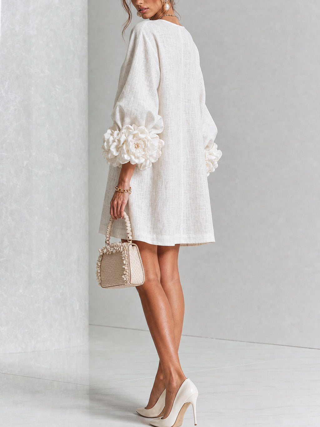 Rosalie Button-Down Mini Dress