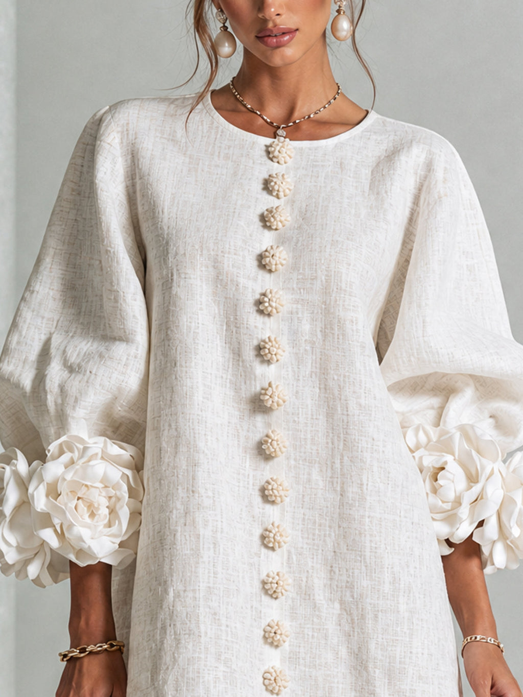 Rosalie Button-Down Mini Dress