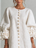 Rosalie Button-Down Mini Dress