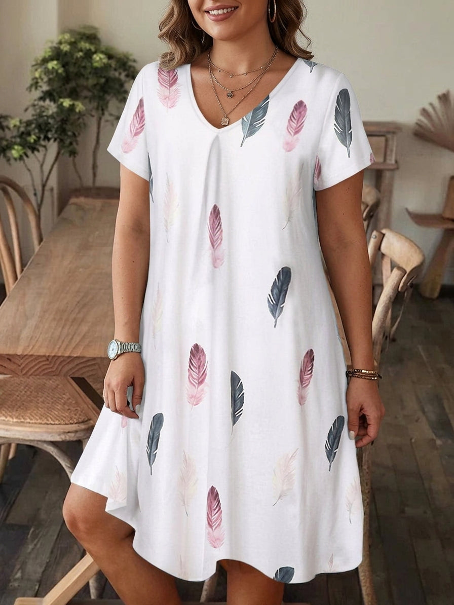 Lianne - Printed Bloom Dress