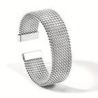 Vintage Braided Mesh Open Classic Bracelet