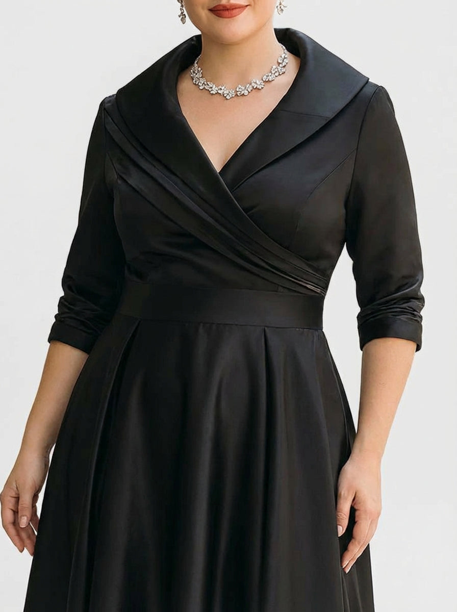 Zyrah - Elegant Midi Dress