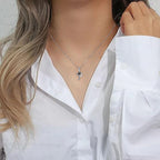 Cute Paw Print Pendant Necklace