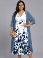 Lucille - Flowy Wrap Dress