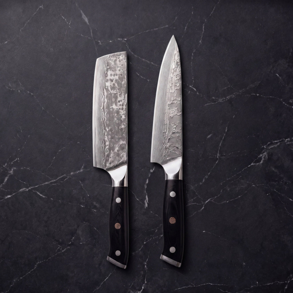 Genbu Knife Duo (Gyuto & Nakiri)