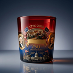 250th Anniversary Whiskey Decanter & Glass Set
