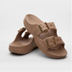 VALIRA™ | EVA Double-Buckle Platform Sandals