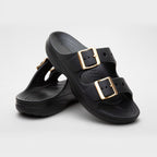 VALIRA™ | EVA Double-Buckle Platform Sandals