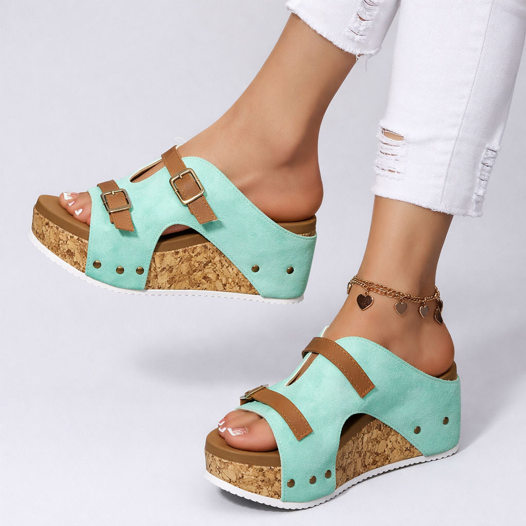 CALISSA™ | Wedge Sandals