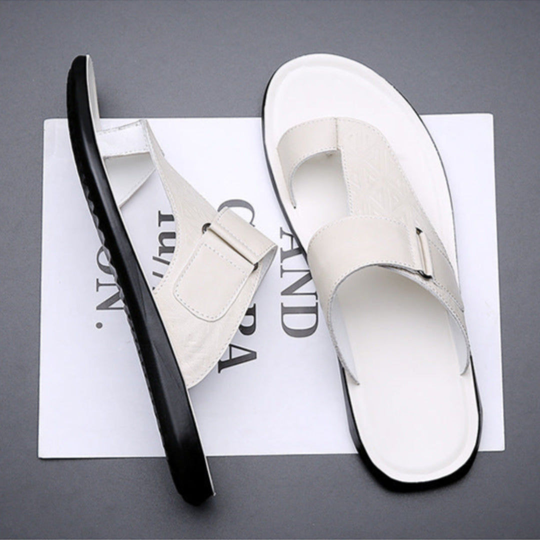 ASTON™ | Leather Toe-Loop Sandals