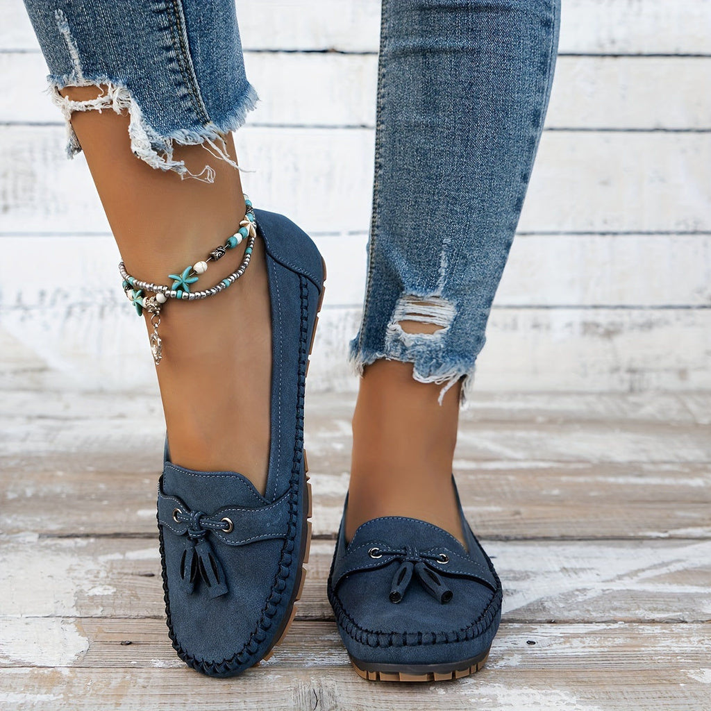 NALIA™ | Classic Tassel Loafers for Women