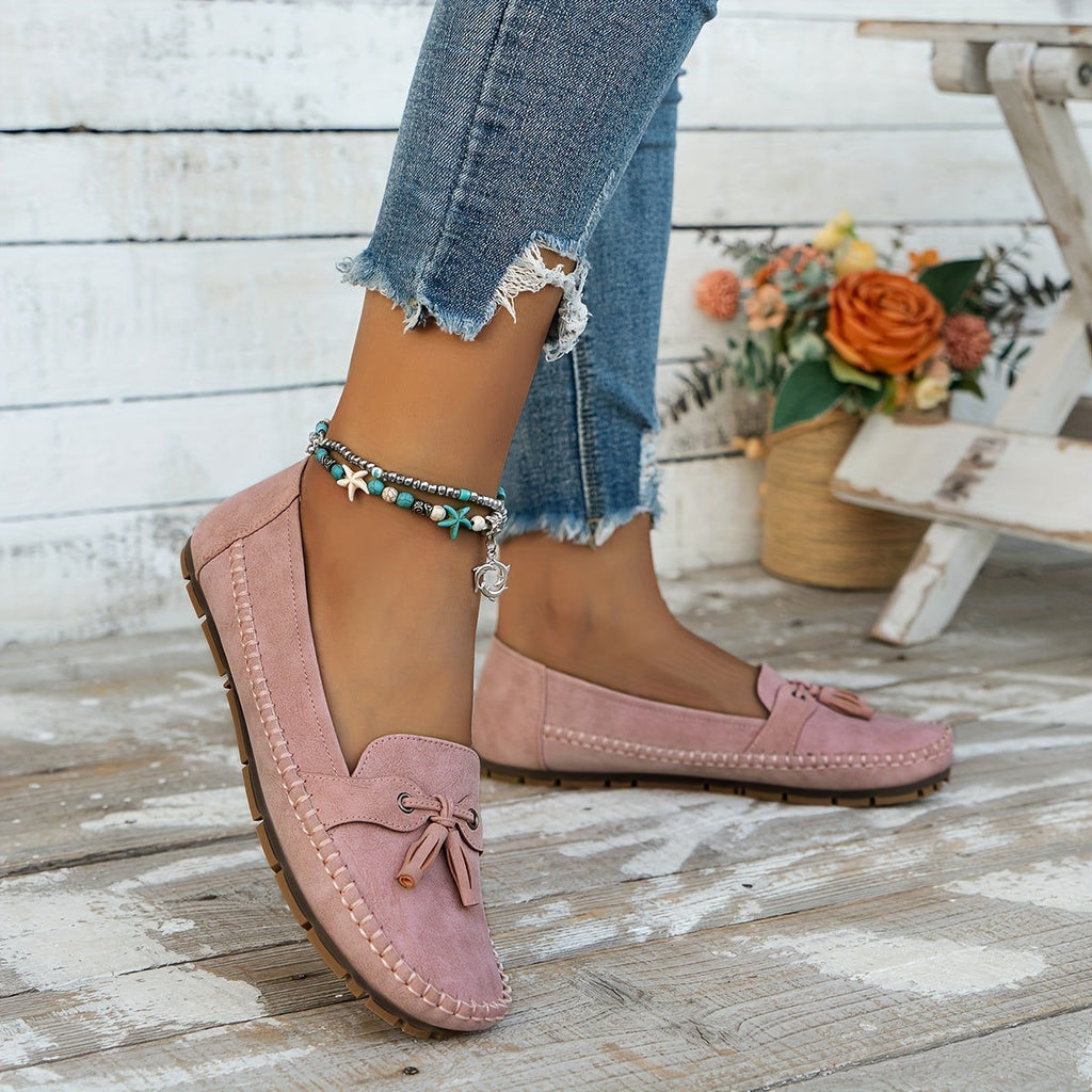NALIA™ | Classic Tassel Loafers for Women