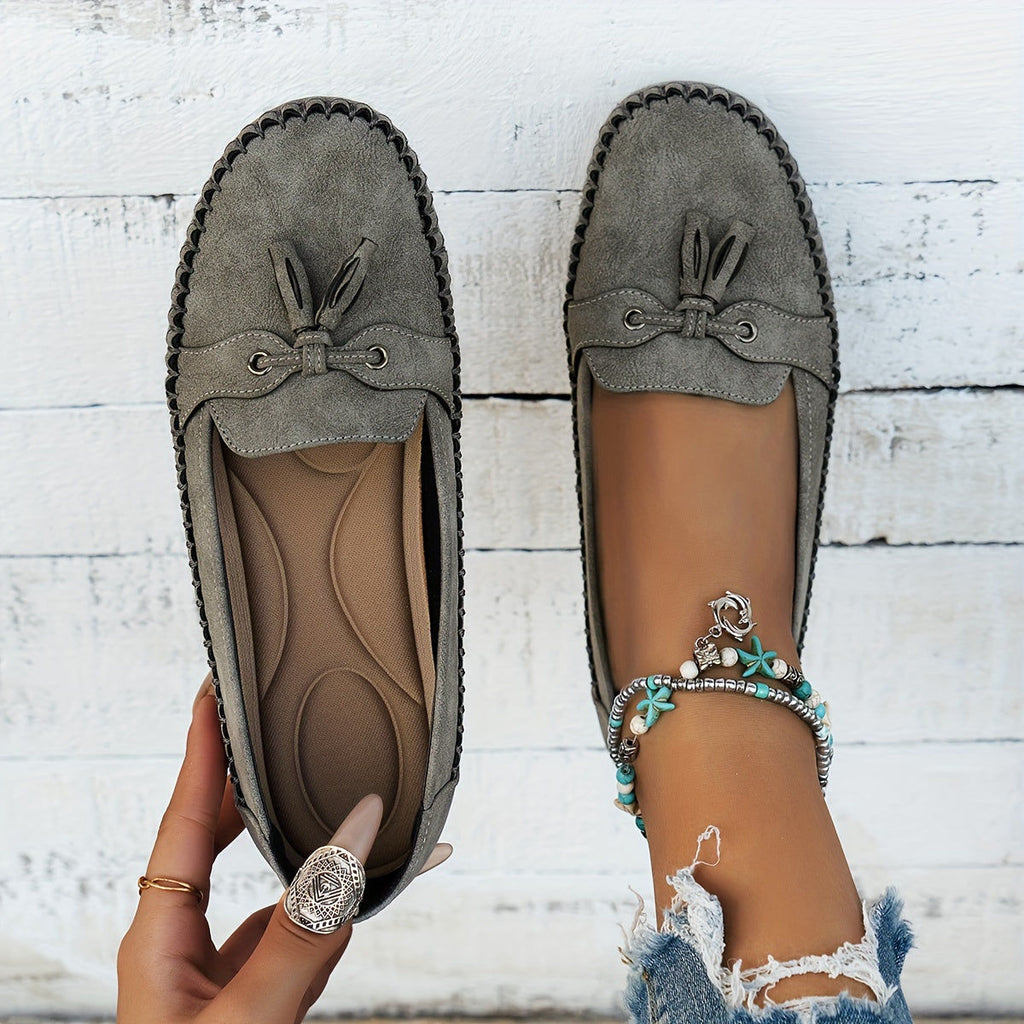 NALIA™ | Classic Tassel Loafers for Women