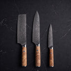 Isshin Knife Trio (Gyuto, Nakiri & Petty)