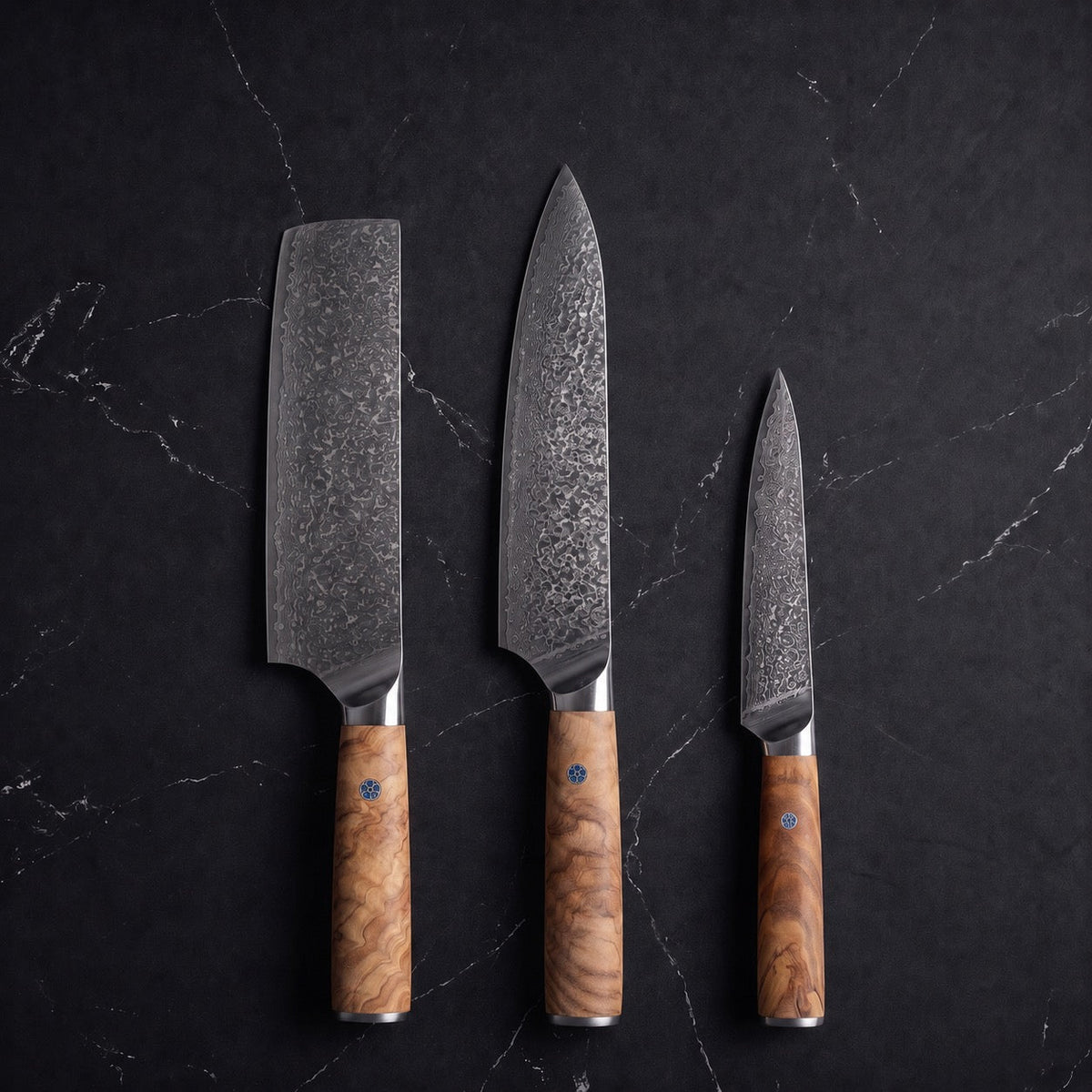 Isshin Knife Trio (Gyuto, Nakiri & Petty)