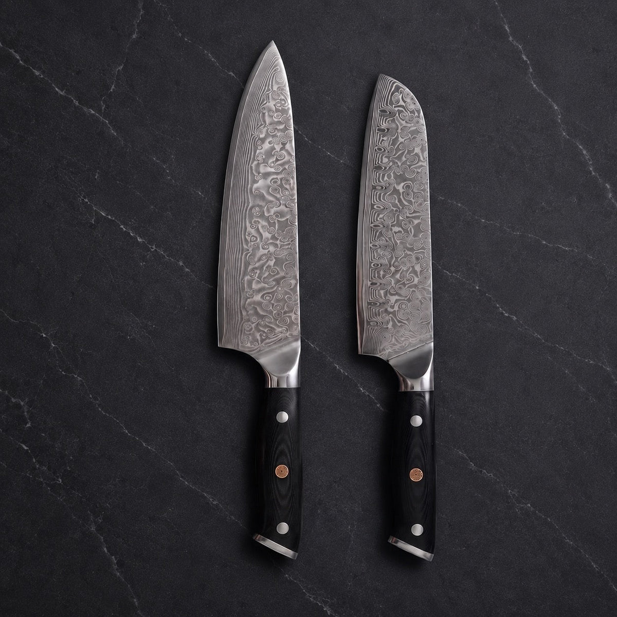Kurenai Knife Duo (Gyuto & Santoku)