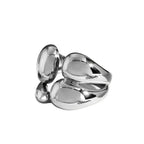 Two Tone Gold Silver Stackable Ring