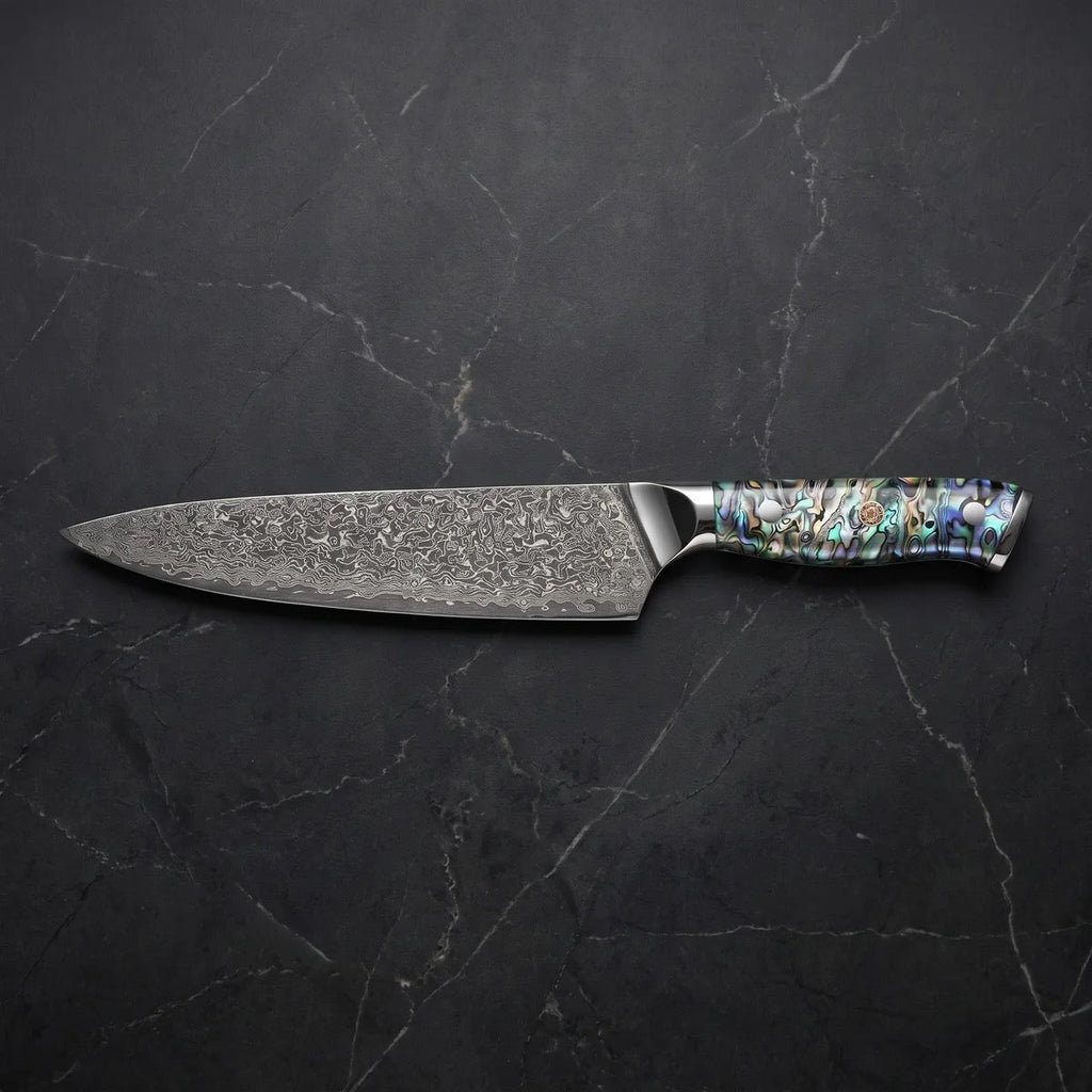 Shirogane Knife Trio (Gyuto, Nakiri & Santoku)