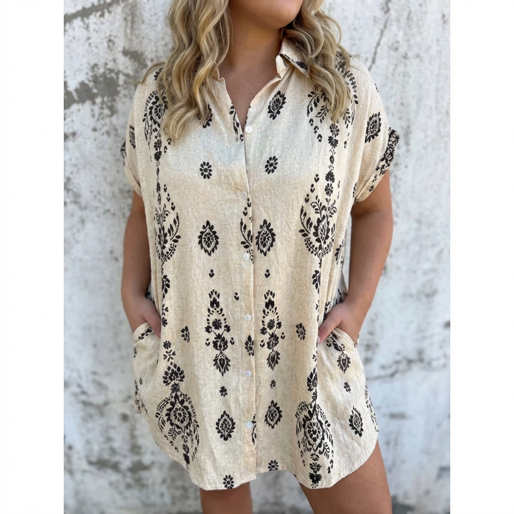 Mica - Vintage Boho Dress