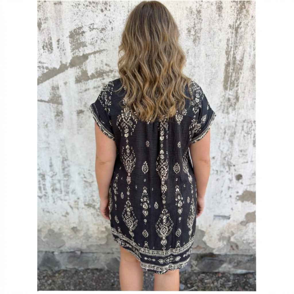 Mica - Vintage Boho Dress