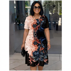 Viviana - Printed Relaxed Dress