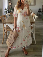 Michaela - Boho Tummy Coverage Dress