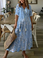 Michaela - Boho Tummy Coverage Dress