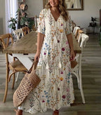 Michaela - Boho Tummy Coverage Dress