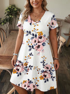 Lianne - Printed Bloom Dress