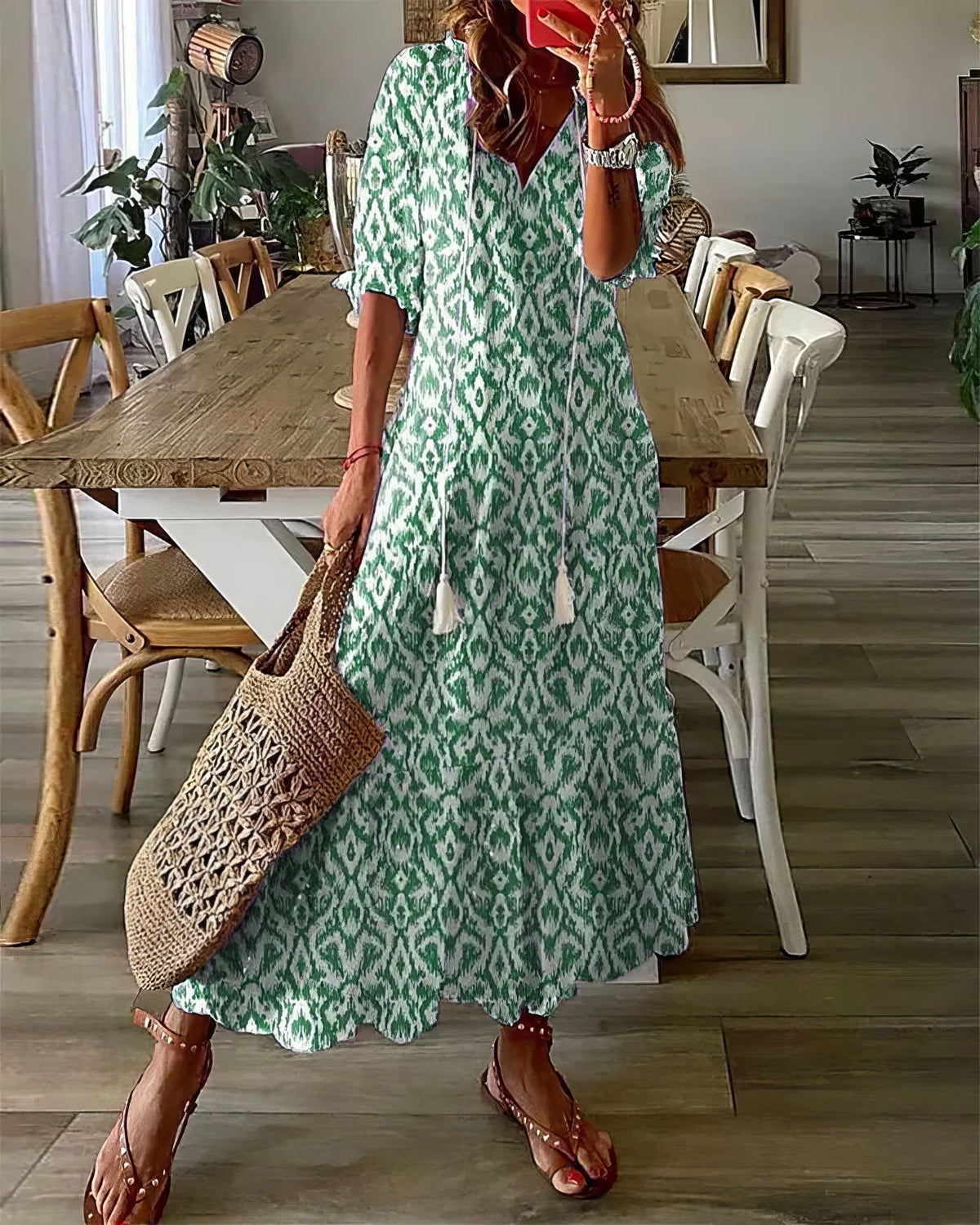 Élodie Bohemian Dress