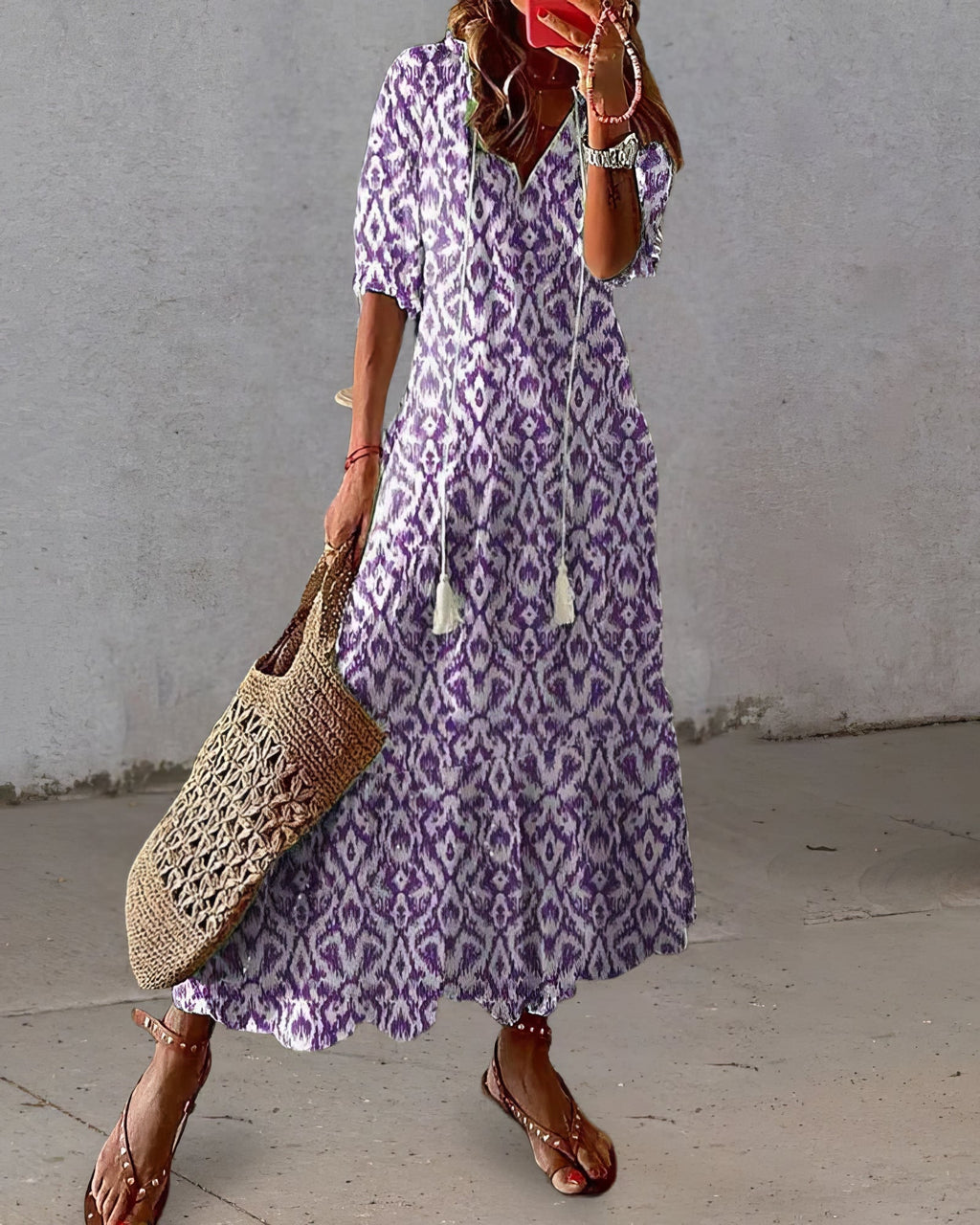 Élodie Bohemian Dress