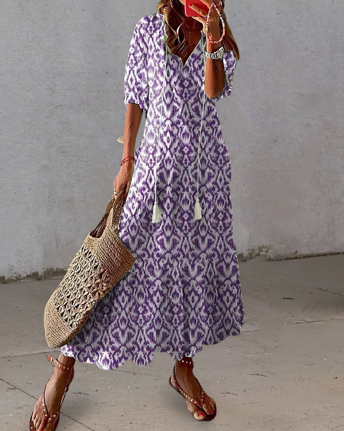 Élodie Bohemian Dress